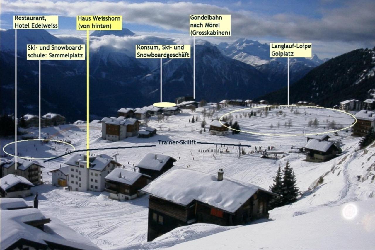 Weisshorn 24 Apartman Riederalp Kültér fotó