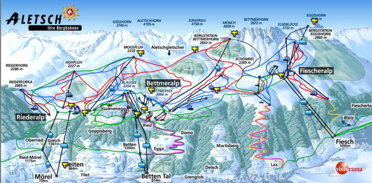 Weisshorn 24 Apartman Riederalp Kültér fotó